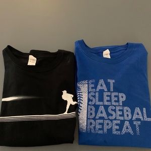 Baseball long sleeve tshirts